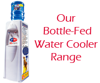 Bottle-fed water cooler range