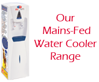 Mains-fed water cooler range