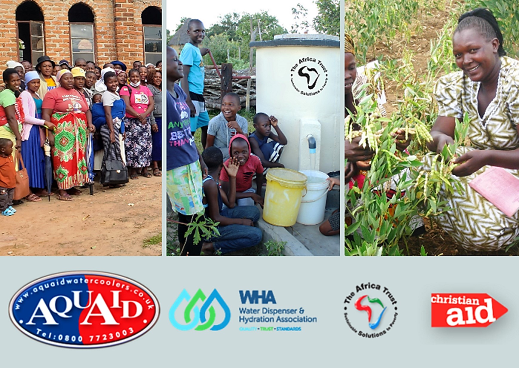 Philanthropy: AquAid, Christian Aid & The Africa Trust