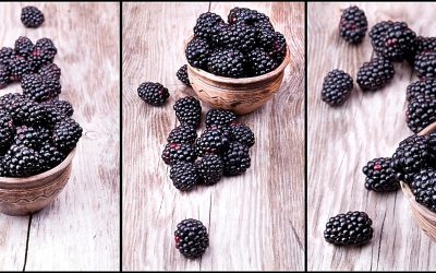 Water & Blackberries: A Berry Good Winter Pairing